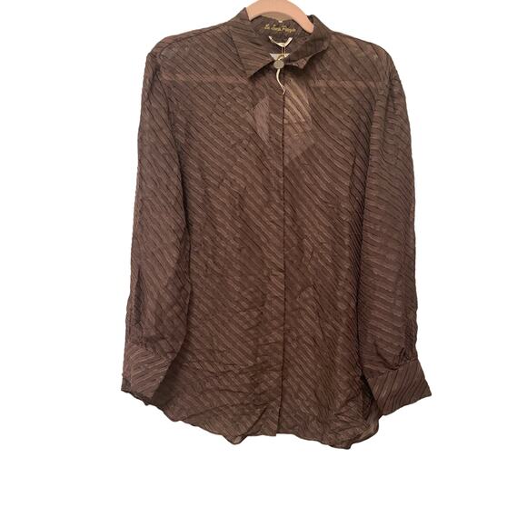 Le Sarte Pettegole, Brown Women’s Blouse, NWT, size: 42 - Picture 1 of 9